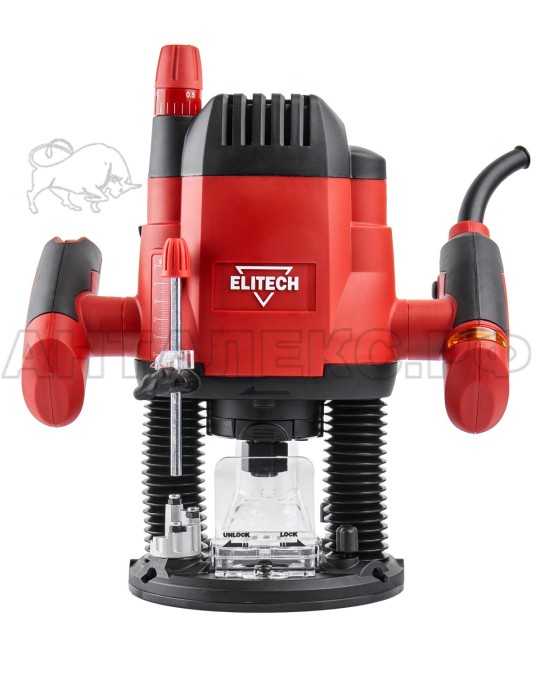Фрезер Elitech Ф 1800Э (E2212.005.00), 1800Вт,11000-25000обм,ход-55мм, код 207358