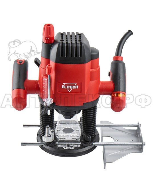 Фрезер Elitech Ф 1800Э (E2212.005.00), 1800Вт,11000-25000обм,ход-55мм, код 207358