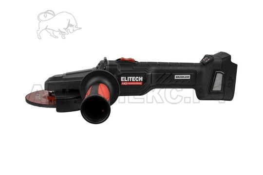 УШМ акб. Elitech HD CAG 2012DSL (E2213.075.00), ф125мм,20В,б/щет, без АКБ и ЗУ, 1.8кг, код 210317