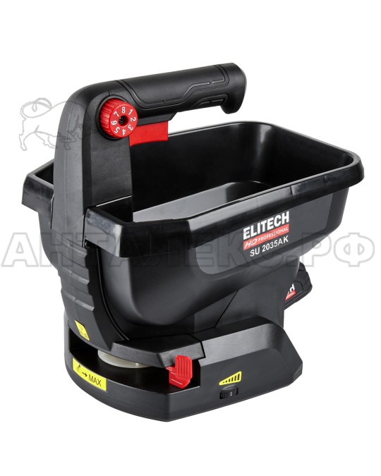 Сеялка акк. ELITECH HD SU 2035AК (E1606.003.00), 20В,1х20В,3л,5 реж,1.6-5м,1.2кг,кор,зу, код 205512