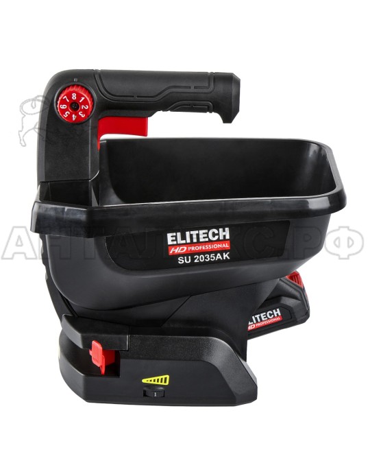 Сеялка акк. ELITECH HD SU 2035AК (E1606.003.00), 20В,1х20В,3л,5 реж,1.6-5м,1.2кг,кор,зу, код 205512