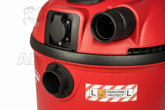 Пылесос строительный Elitech ПС 1260А (E1302.010.00), 1200Вт,2200лм,20кПа,60л, код 207387