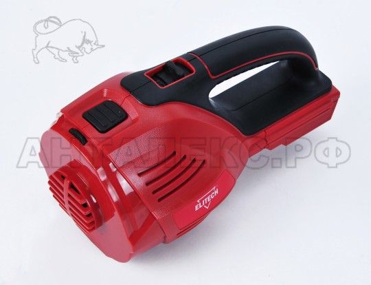 КОМПЛЕКТ Пылесос Elitech ПРА 18СЛ (Е1302.001.01) + USB адаптер с фонарем 1820.120700. код 211353