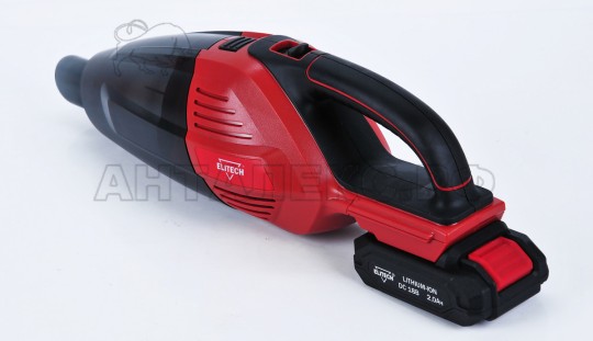 КОМПЛЕКТ Пылесос Elitech ПРА 18СЛ (Е1302.001.01) + USB адаптер с фонарем 1820.120700. код 211353