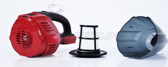 КОМПЛЕКТ Пылесос Elitech ПРА 18СЛ (Е1302.001.01) + USB адаптер с фонарем 1820.120700. код 211353