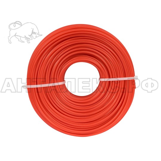 Корд для триммера Elitech 0809.032800, 2.4мм,87м,круг,BASF,блистер, код 216288
