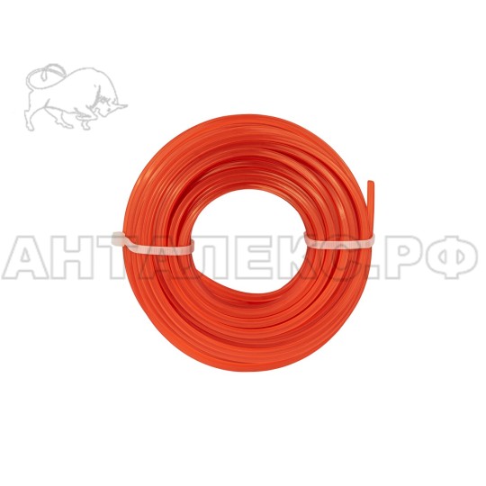 Корд для триммера Elitech 0809.032600, 3.3мм,15м,BASF,квадрат,блистер, код 216286