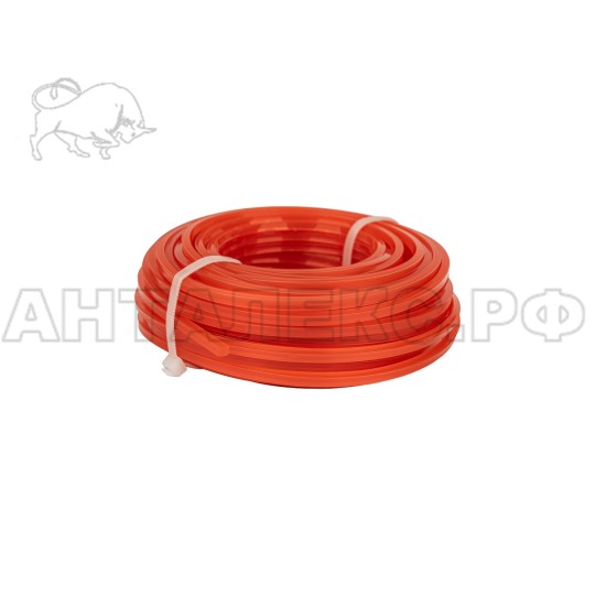 Корд для триммера Elitech 0809.032600, 3.3мм,15м,BASF,квадрат,блистер, код 216286