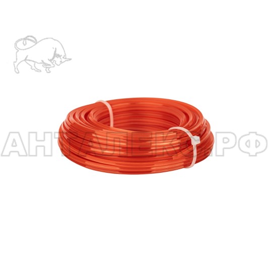 Корд для триммера Elitech 0809.032400, 2.4мм,15м,BASF,квадрат,блистер, код 216284