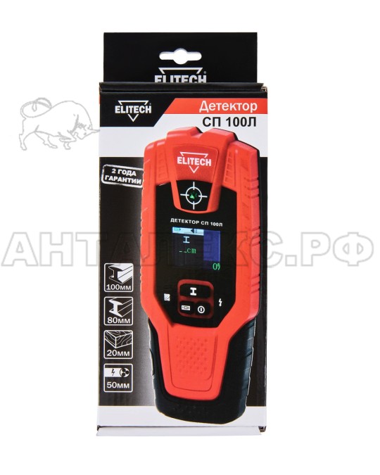 Детектор  Elitech СП 100Л, код 204877