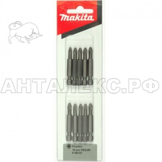 Насадка Pozidriv Makita 50 мм №2 10 шт.