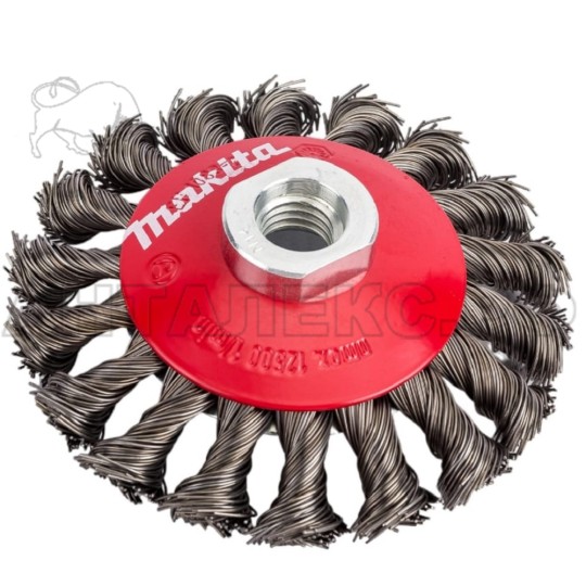 Кон. провол. щетка Makita 100 мм