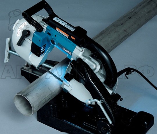 Пила ленточная Makita 2107 FW со станиной