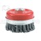 Щетка Heavy Duty ELITECH, для угловых шлифовальных машин, диаметр 125 мм.