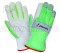 Перчатки кожаные 2Hands, 0129-10,5 р-р, зеленый нейлон+СОП