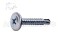 Саморезы прессшайба CMM-SD 4.8х25 СВЕРЛО  белый цинк