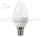 Лампа Eurolux, светодиодная LL-E-C37-6W-230-4K-E14 (свеча, 6Вт, нейтр., Е14)