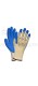 ШТРИХКОД Перчатки 2Hands 2501, р-р 10, полиэфир/хлопок (50/50)/latex foam
