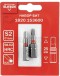 Биты Elitech HEX3 25мм 2шт 1820.153600  1820.153600