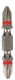 Биты Elitech PH2-PZ2 45мм 2шт 1820.144200  1820.144200