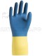 Перчатки Lakeland Neolasol ECR27F, Blue Yellow, К80Щ40, р.10 , голуб/жёлтые