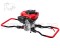 Мотобур бензиновый ELITECH HD EA 200HR, 4-такт,196см3,3.7кВт/5.0л.с.,3800об/мин,вал-ф20мм,код 210594