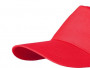 Кепка-бейсболка, цвет: красный (размер регулирует)