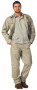 Костюм ТЕХАС-АНТАЛЕКС бежевый курткабрюки 48-503-4