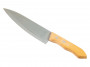 Нож поварской с деревянной ручкой 322/205мм ,сабельная заточка