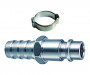Разъемное соединение (фитинг) ELITECH, Рапид (штуцер) ёлочка 10 мм, обжимное кольцо 10-15 мм