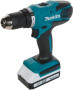 Аккумуляторная дрель-шуруповерт Makita DF457DWE X8  Li-Ion 18В  1.5 А*ч 2акб