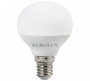 Лампа Eurolux, светодиодная LL-E-G45-7W-230-2,7K-E14 (шар, 7Вт, тепл., Е14)