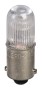 Лампа неон BA9s 220В прозр DL1CS7220