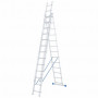Лестница-стремянка STAIRS 3х13 ступеней алюминий