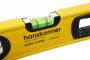 Уровень алюм.Hanskonner, 400мм,2 колбы,усилен,фрезеров.,магнит,точность 0,5мм/м, Hanskonner