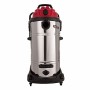 Пылесос строительный NUMBER ONE VC3000/80-2HP (80л,3000Вт,3м шланг,2 двигателя,встр. розетка)