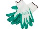 Перчатки нейлон. с нитриловым покрыт. цв ЗЕЛ. LUX