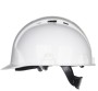 Каска защитная ИСТОК ПРО-1П цв. белый, пластиковый амортизатор, оголовье-реечный механизм